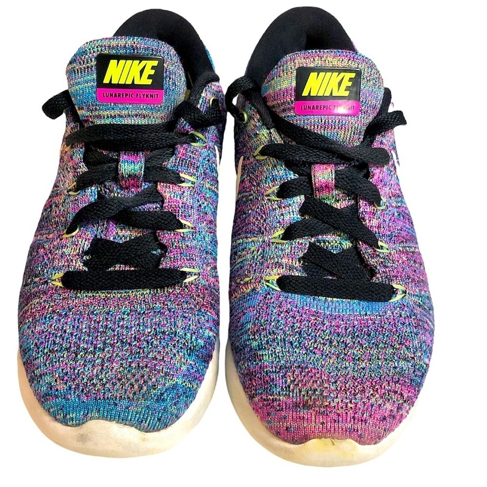 Nike Womens Lunarepic Low Flyknit Running Shoes Multicolor 843765-002​​​​